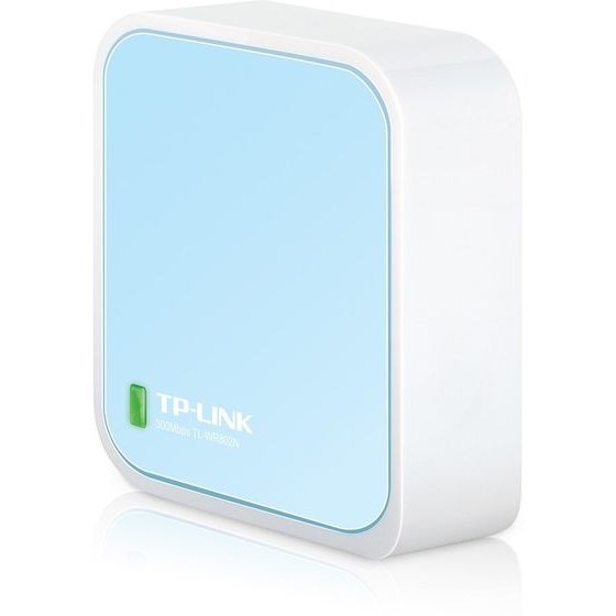 TP-Link Wireless Router Fast Ethernet Single-Band (2.4 GHz) Blue, White - (TL-WR802N)