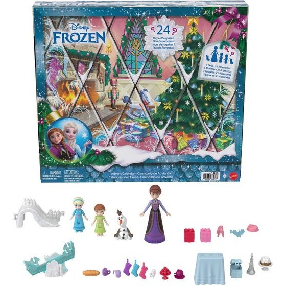 Mattel Frozen: Small Dolls - Advent Calendar (JLJ06)