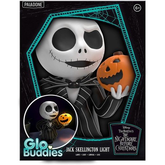 Paladone: The Nightmare Before Christmas - Jack Skellington Globuddie Light (PP16655NBCVN)
