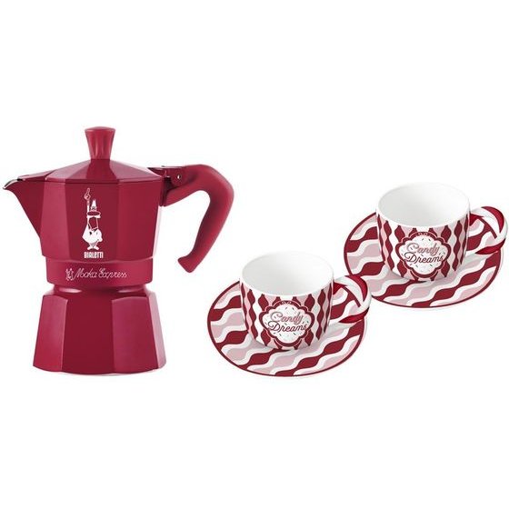 Bialetti Set Of Coffee Shops For 3 Cups + 2 Cups - (5460)