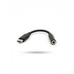 Vakoss Headphone Adapter (USB-C To 3.5mm Mini-Jack) - Black - (TC-5681)