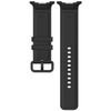 Tactical Silicone Band For Samsung Galaxy Watch 8/9 Black - (881)
