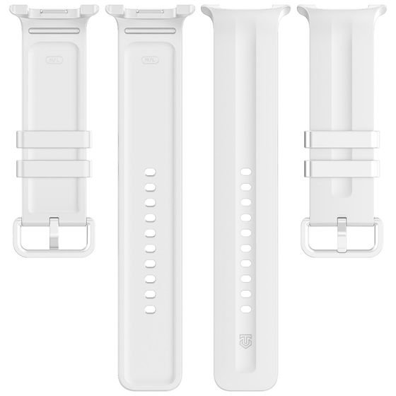 Tactical Silicone Band For Samsung Galaxy Watch 8/9 White - (880)