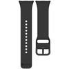 Tactical Silicone Band For Xiaomi Redmi Watch 4/5/6 Black - (884)