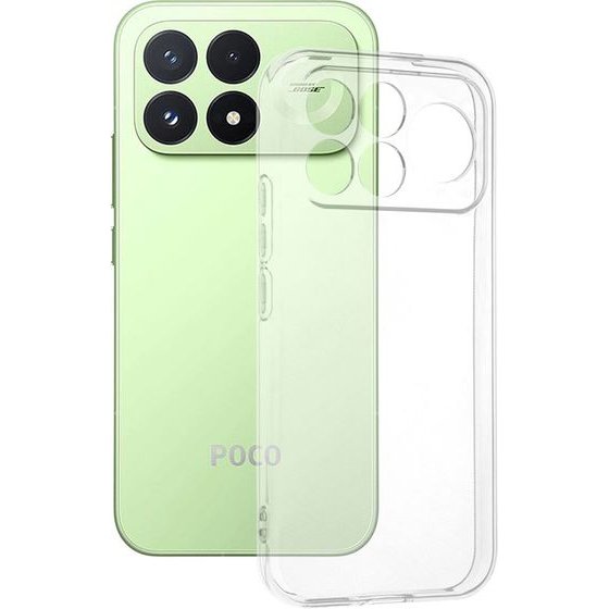 Techsuit - Clear Silicone - Xiaomi Poco F9 Pro - Transparent