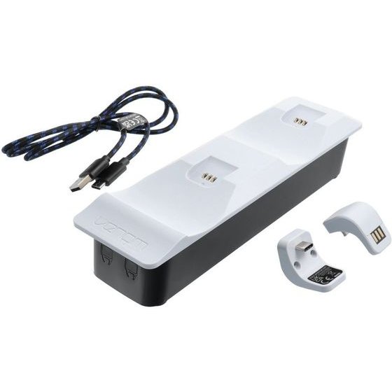 Venom Controller Charging Station Dual PS5 Dual Sense VS5001 white