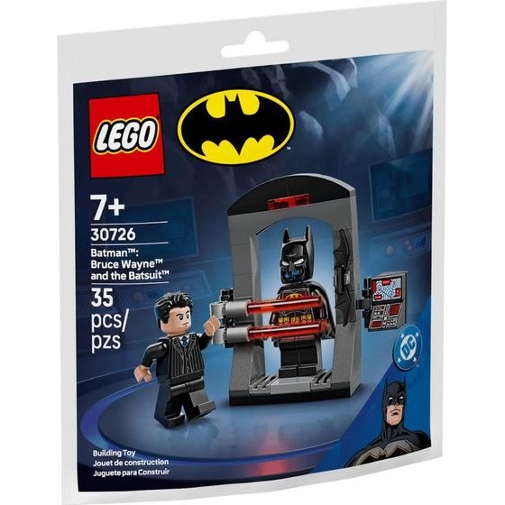 Lego Super Heroes Batman: Bruce Wayne And The Batsuit (Polybag) - (30726)