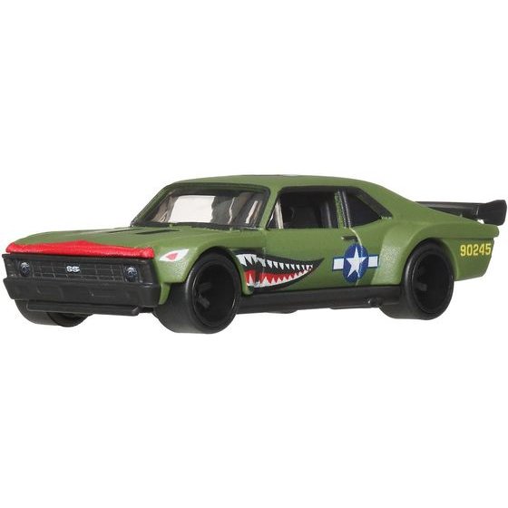 Mattel Hot Wheels: Premium Aero Styles - Custom 70 Chevy Nova Vehicle (JKF37)