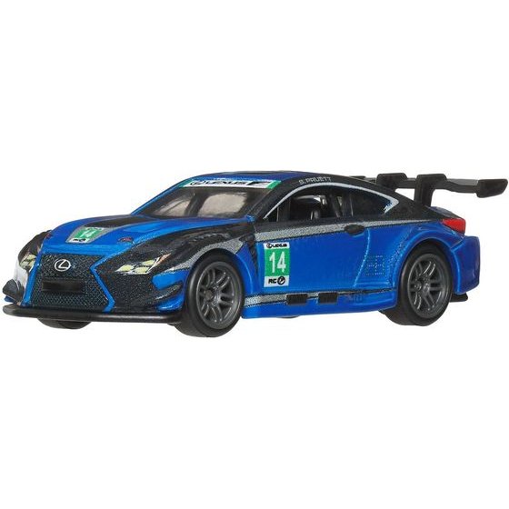 Mattel Hot Wheels: Premium Aero Styles - Lexus Rc F GT3 Vehicle (JKF35)