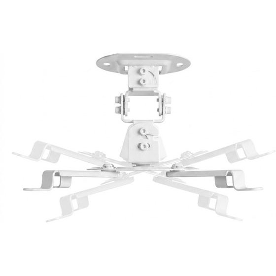 Maclean Ceiling Mount/Hanger For Projectors, 54-320 mm, Up To 13.5 kg, 360-Degree rotation, - (MC-200 W)