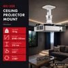 Maclean Ceiling Mount/Hanger For Projectors, Steel, 180-310 mm, Up To 15 kg, - (MC-208 W)