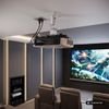 Maclean Ceiling Mount/Hanger For Projectors, Steel, 180-310 mm, Up To 15 kg, - (MC-208 W)