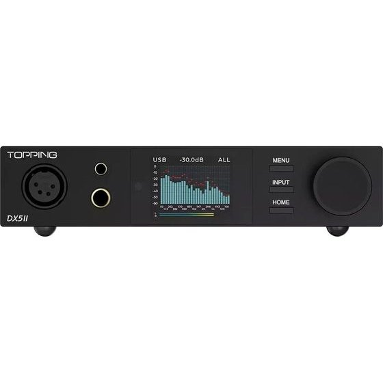 TOPPING - Usb Dac And Headphone amplifier, Black - (DX5 Ii BK)