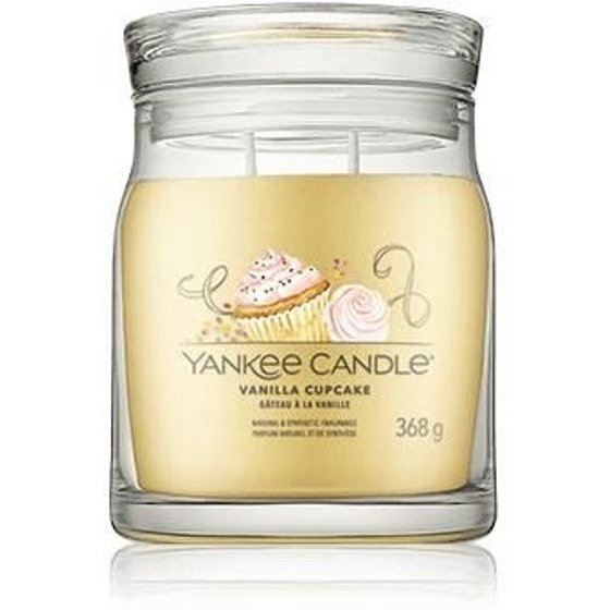Yankee Home Scented Candle Yankee Candle Vanilla Cupcake 368 g Medium - (2236241)