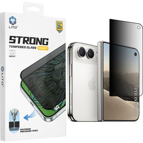 Lito - D+ Max Strong Privacy - Iphone Duo - Black