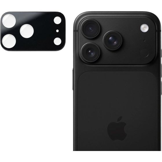 Techsuit - Full Camera Glass - Iphone 18 Pro - Black