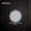 Ruhhy Transparent Baubles - Set Of 12 - (19533-0)