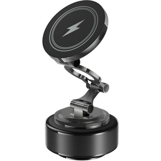 Beline Charging Holder With Vacuum Suction Cup Black - (BLNCH04)