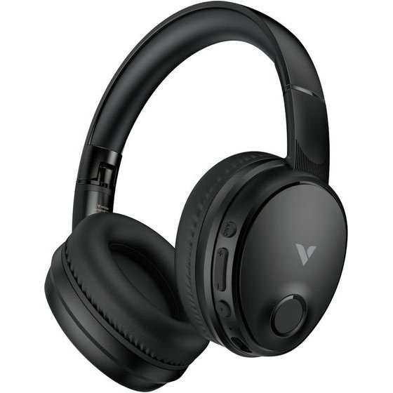 Verbatim Over-Ear Headphones Wireless Trusound Bluetooth Anc Black - (30200)