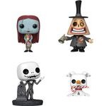 Funko Pop! 4-Pack: The Night Before Christmas - Sally, Mayor, Jack Skellington, Zero Vinyl Figures