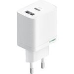 OPPO OSAB4CB4AE 45W USB-A + USB-C Wall Charger - White OSAB4CB4AE - (OPPO-110110230159)