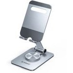 Orico PS2 Foldable Phone stand, 360� Rotating - Silver -PS2-SV-EP-Hu - (ORICO-PS2-SV-EP-HU)