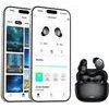 Hoco Wireless Earphones For Sleep Anc EQ37 Midnight black