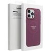 Case For Iphone 18 Pro Max / 17 Pro Max Frame Mag Cover Compatible With Magsafe Dark Cherry OEM