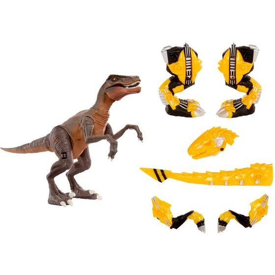 MGA Armorsaurs: Armor-Up Dinosaur - Yellow Raptor (552284)