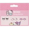 Carat Shop Sanrio: Hello Kitty And Friends - Kuromi And My Melody - Earring Stud Set (HKES0014)