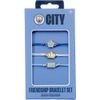 Carat Shop: Manchester City Fc - Friendship Bracelet Set (MCFB0001)
