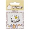 Carat Shop: Molang - Molang And Piu Piu Logo Pin Badge (MLPB0129)