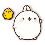 Carat Shop: Molang - Molang And Piu Piu Pin Badge (MLPB0128)
