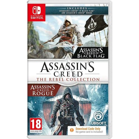 Nsw Assassins Creed: The Rebel Collection (Code In a Box)