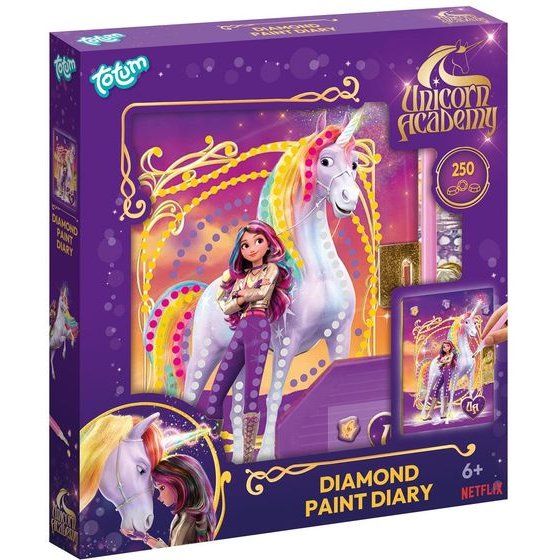 Totum Netflix: Unicorn Academy - Diamond Paint Diary (TT642027)