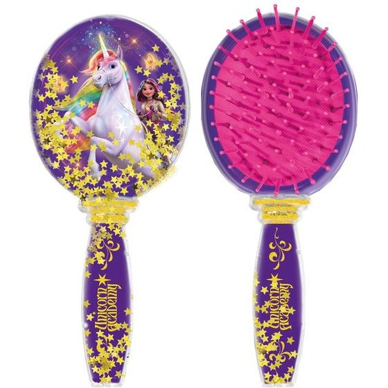 Totum Netflix: Unicorn Academy - Glitter Hairbrush (TT642119)