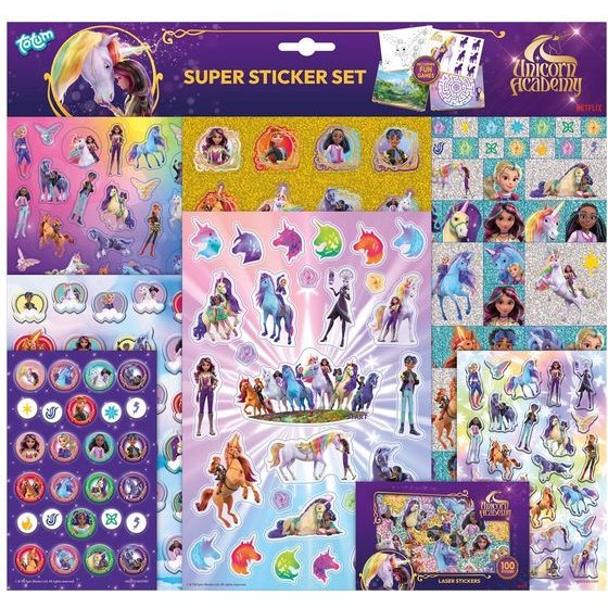 Totum Netflix: Unicorn Academy - Super Sticker Set (TT642072)