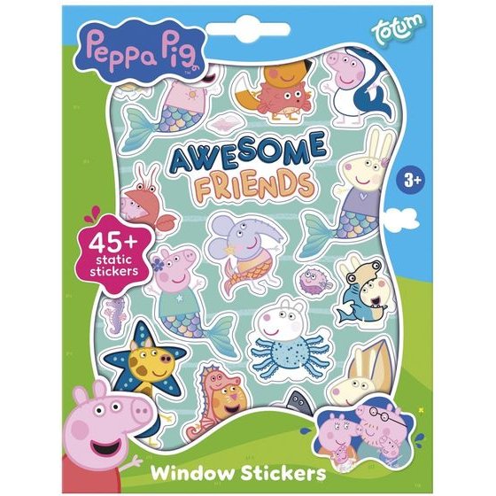 Totum Peppa Pig: Window Stickers (BT360129)