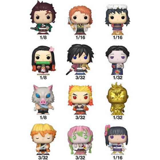 Funko Bitty Pop! Singles: Demon Slayer (Blind Bag/Random) Vinyl Figure