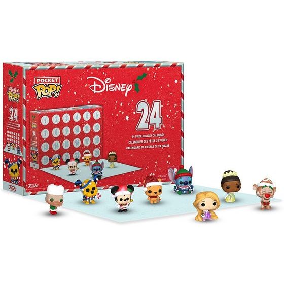 Funko Pocket Pop! Advent Calendar: Disney - 24 Day Countdown Calendar Vinyl Figures