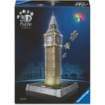 Ravensburger 3D Puzzle: 3D Iconics - Big Ben Night Edition (216pcs) (12008025)