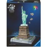 Ravensburger 3D Puzzle: 3D Iconics - Statue Of Liberty Night Edition (108pcs)