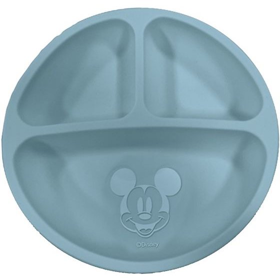 Stor Disney: Mickey Mouse - Toddler Divided Silicone Plate (12225)