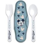 Stor Disney: Mickey Mouse Full Of Smiles - Toddler 2 Pcs Pp Traveling Spoons (10466)