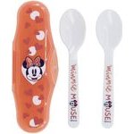 Stor Disney: Minnie Mouse Heart Full - Toddler 2 Pcs Pp Traveling Spoons (10766)