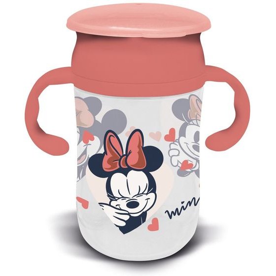 Stor Disney: Minnie Mouse Heart Full - Toddler 360 Training Tumbler (395ml) (13314)
