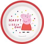 Stor: Peppa Pig - Little One Non Slip Bicolor Premium Bowl (13492)