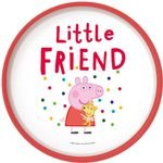 Stor: Peppa Pig - Little One Non Slip Bicolor Premium Plate (13493)