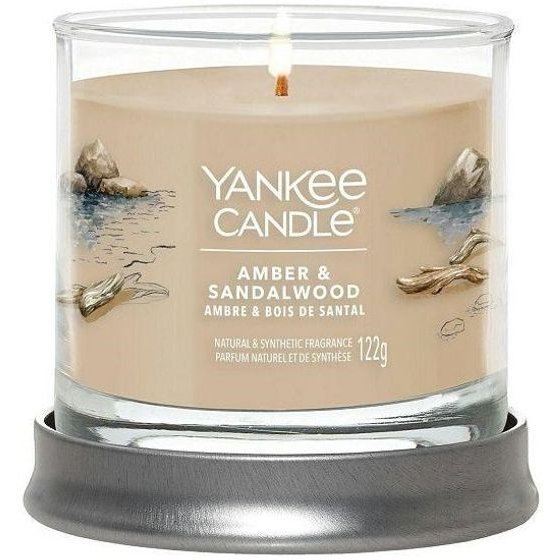 Yankee Home Scented Candle Yankee Candle Amber & Sandalwood 122 g - (1744756E)