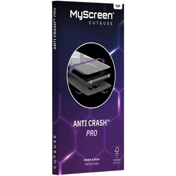 Myscreen Protector Myscreen CUT&Use Foil 6.5 Anti Crash Pro Wet Top Sprzedaz w Pakiecie Po 10sZt Cena Dotyczy 1sZt (SHARK)